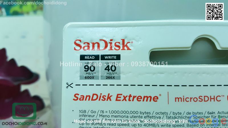 Thẻ nhớ Sandisk microSD 4K 32GB Class 10 600x