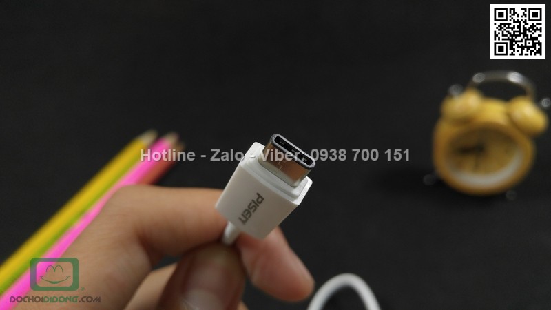 Cáp USB Type C Pisen 1m