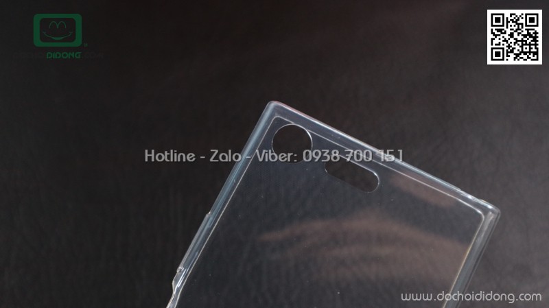 Ốp lưng Sony XZ Premium iSmile dẻo trong siêu mỏng