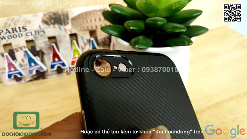 Ốp lưng iPhone 8 Totu chống sốc