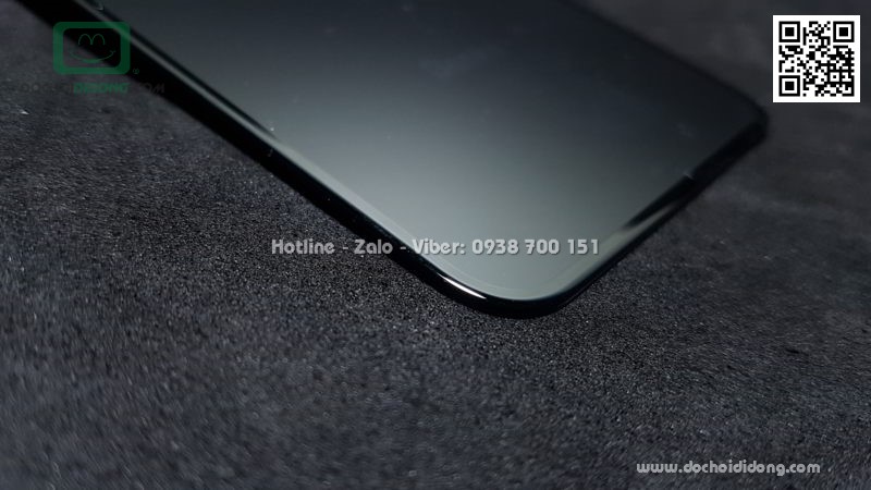 Miếng dán cường lực nhám chống vân tay iPhone XS Max Benks V Pro full màn hình