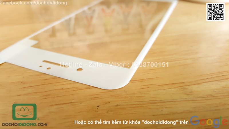 Miếng dán màn hình iPhone 7 Plus Baseus full màn hình 9H