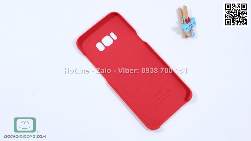 Ốp lưng Samsung Galaxy S8 G Case vân da cao cấp êm ái