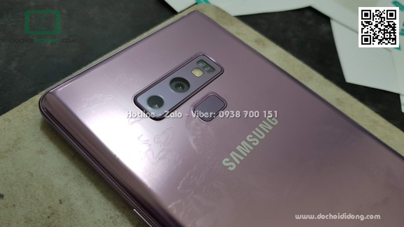 Miếng dán full lưng Samsung Note 9 hình rồng