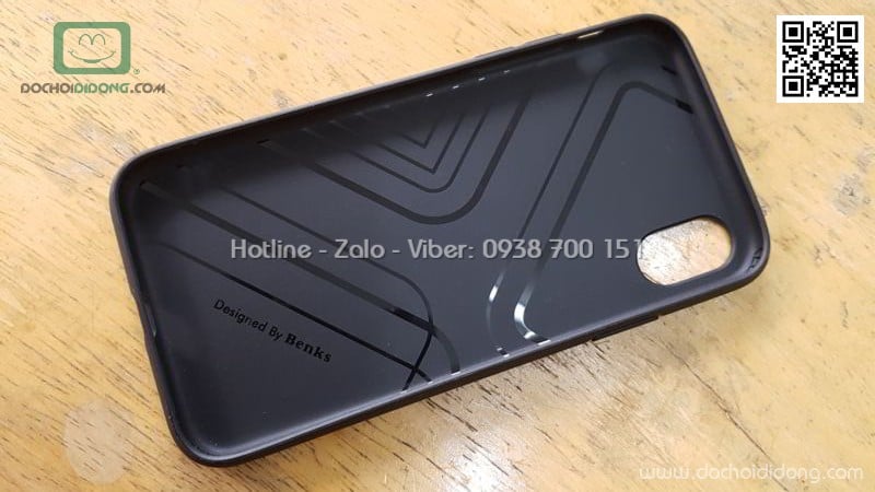 Ốp lưng iPhone X XS Benks TPU dẻo