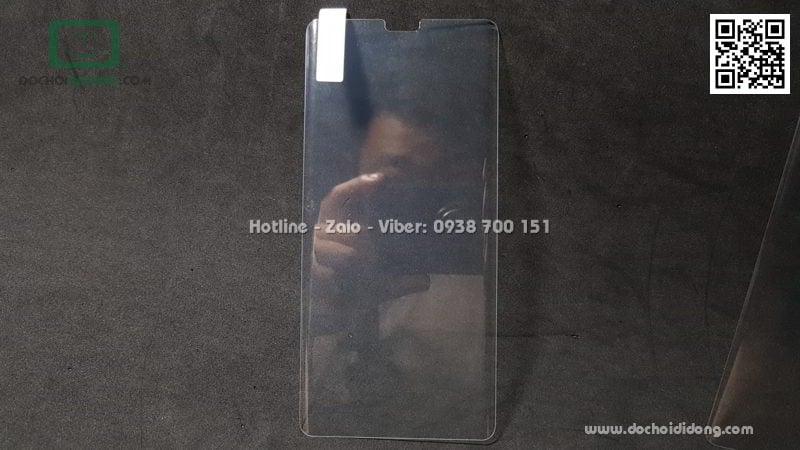 Miếng dán cường lực Samsung Note 9 Zacase trong suốt keo UV cao cấp