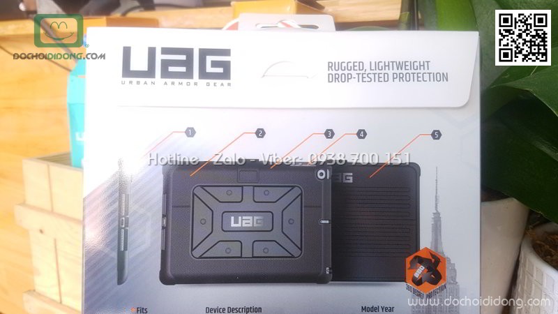 Bao da iPad 9.7 2017 UAG Metropolis