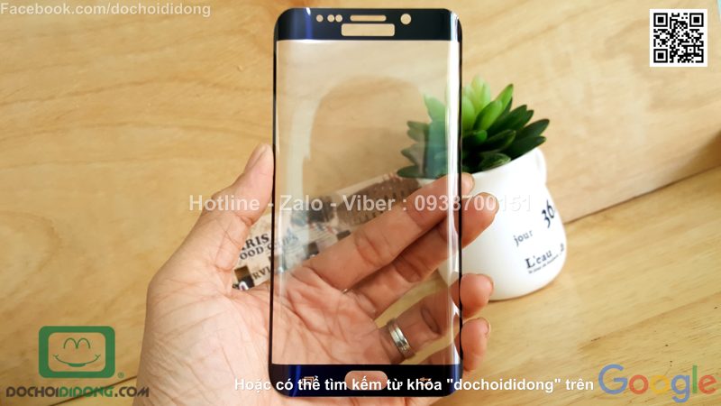Miếng dán cường lực Samsung Galaxy S6 Edge Plus KYK 9H full màn hình
