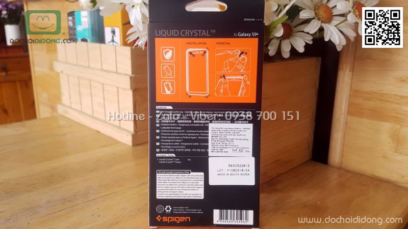 Ốp lưng Samsung S9 Plus Spigen Liquid Crystal