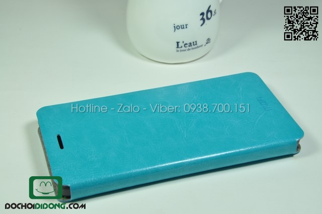 Bao da Lenovo A7000 ( K3 Note ) Mofi da trơn cao cấp