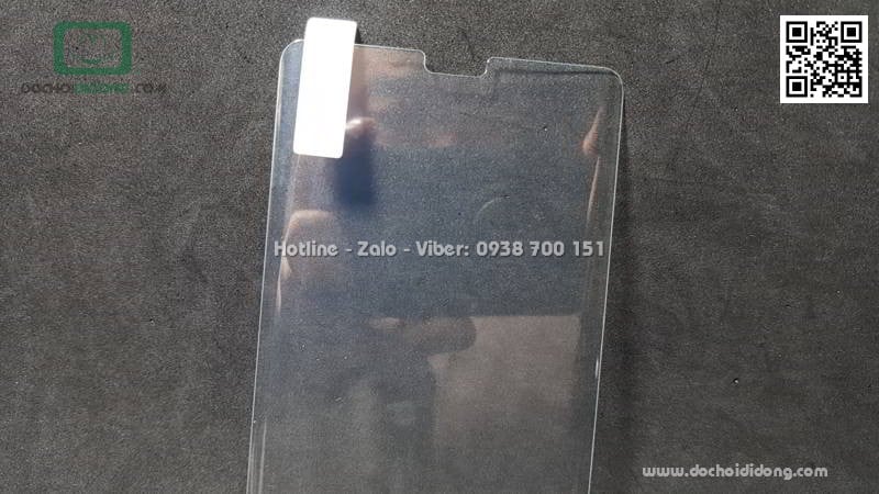 Miếng dán cường lực Samsung Note 9 Zacase trong suốt keo UV cao cấp