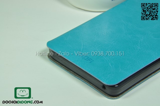 Bao da Lenovo A7000 ( K3 Note ) Mofi da trơn cao cấp