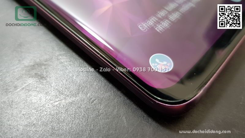 Miếng dán cường lực Samsung S9 Plus Zacase trong suốt keo UV cao cấp