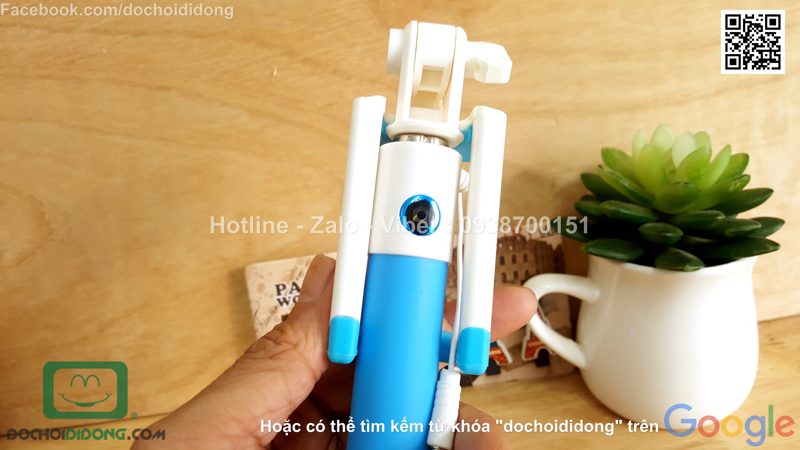 Gậy chụp ảnh tự sướng Mono Pod Jack 3.5 nhỏ gọn