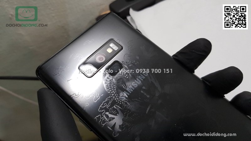 Miếng dán full lưng Samsung Note 9 hình rồng