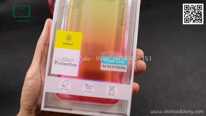 Ốp lưng iPhone 6 6S Plus Baseus hào quang