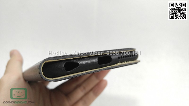 Bao da iPhone 6 6s Plus Zacase da thật cao cấp