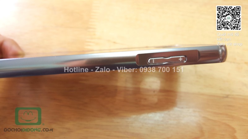 Ốp lưng Samsung Galaxy Note 5 viền nhôm lưng tráng gương