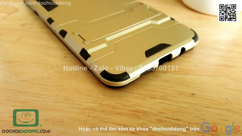 Ốp lưng Samsung Galaxy A9 Iron Man chống sốc có chống lưng