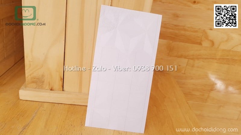 Miếng dán mặt lưng Nokia 3 in khối 3D