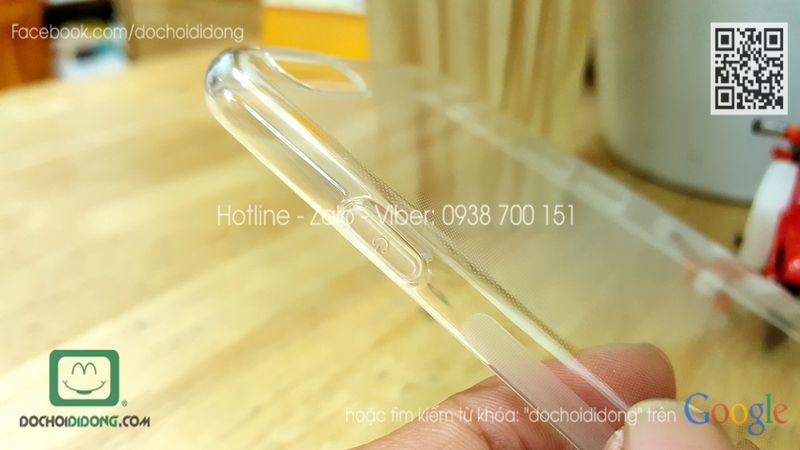 Ốp lưng iPhone 6 6s Plus Ou dẻo trong siêu mỏng