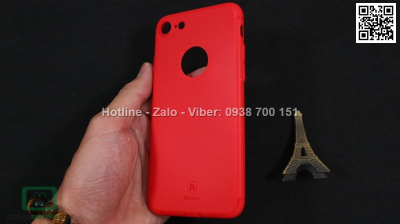 Ốp lưng iPhone 7 Simple Series dẻo nhám siêu mỏng