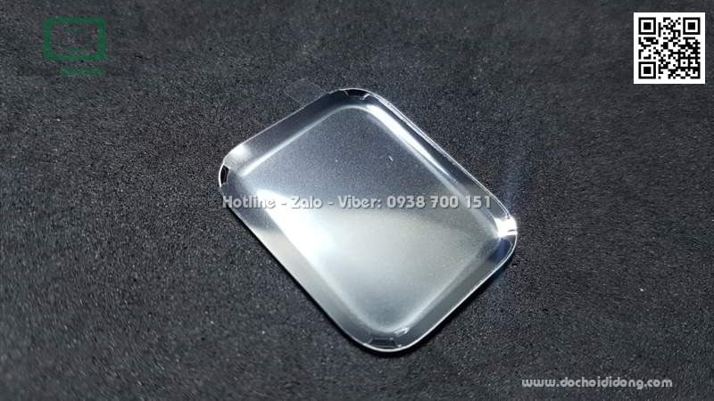 Miếng dán cường lực đồng hồ Apple Watch 40mm Vmax full màn hình keo viền