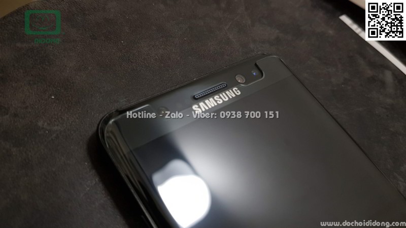 Miếng dán cường lực Samsung Note 7 FE Zacase trong suốt keo UV cao cấp