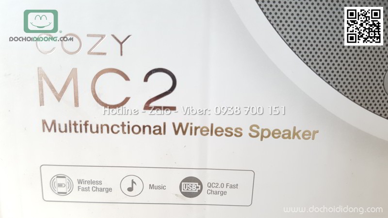 Loa bluetooth kiêm sạc không dây Nillkin Cozy MC2 Fast Charge