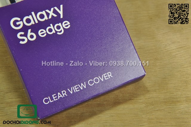 Ốp lưng Samsung Galaxy S6 Edge Clear View