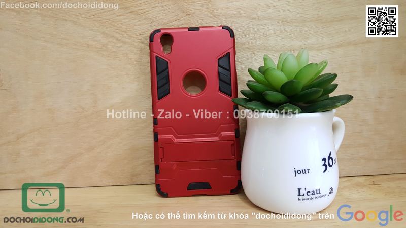 Ốp lưng OnePlus X Iron man chống sốc có chống lưng