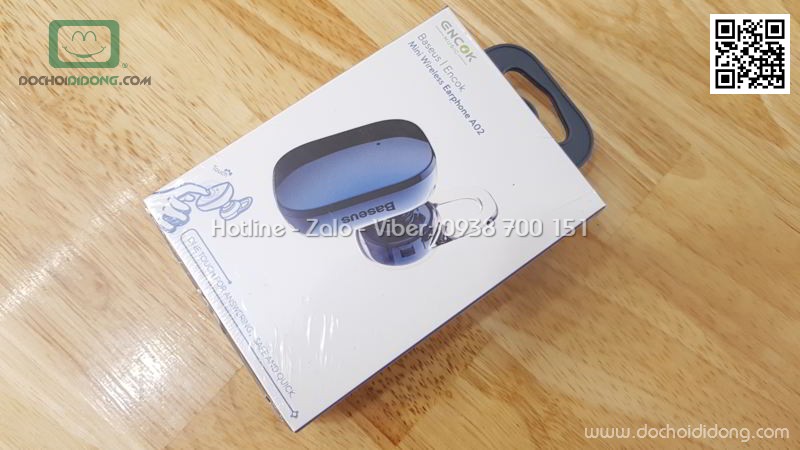 Tai nghe Bluetooth Baseus Earfone A02 cảm ứng siêu gọn