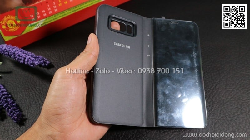 Bao da Clear View Samsung S8 Plus chính hãng