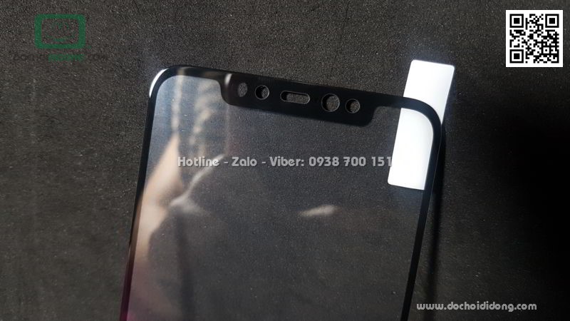 Miếng dán cường lực Xiaomi Mi 8 full màn hình Zacase full keo