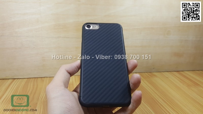 Ốp lưng iPhone 7 Nillkin carbon