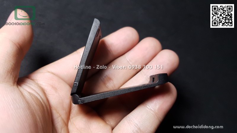 Ôp lưng iPhone Xs Max Nillkin vân sần