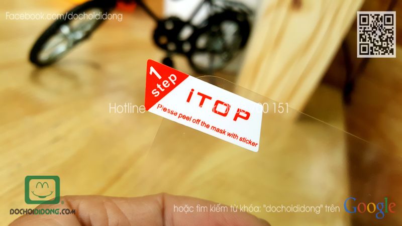 Miếng dán mặt sau iPhone 7 iTop