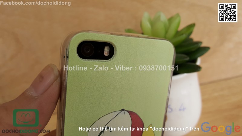 Ốp lưng iPhone 5 5s SE Pokemon Go dẻo viền trong