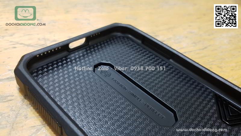 Ốp lưng iPhone XS Max Nillkin Defender siêu chống sốc