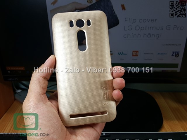 Ốp lưng Asus ZenFone 2 Laser ZE500KL Nillkin vân sần