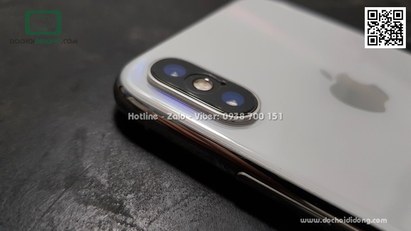 Miếng dán full lưng iPhone X XS Aurora đổi màu