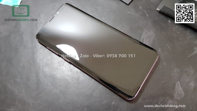 Miếng dán cường lực Samsung S9 Plus Zacase trong suốt keo UV cao cấp