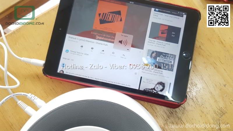 Loa bluetooth kiêm sạc không dây Nillkin Cozy MC2 Fast Charge