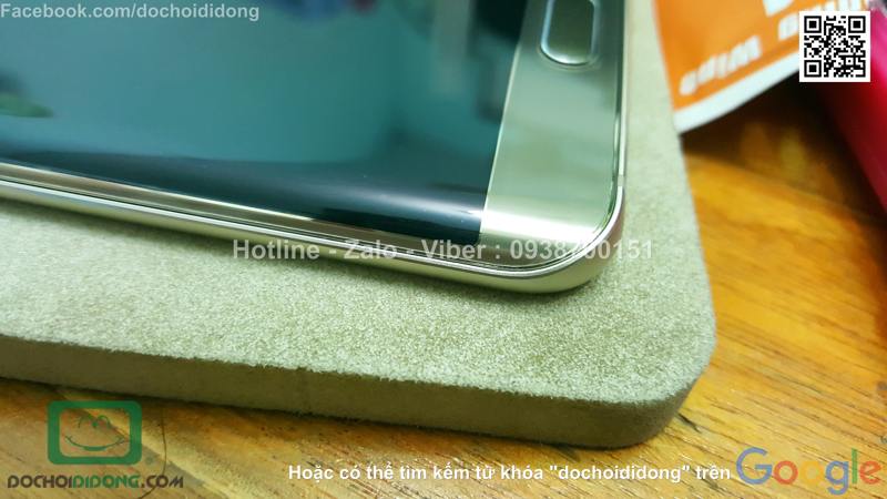 Miếng dán màn hình Samsung Galaxy S6 Edge Plus Indeed full loại mềm