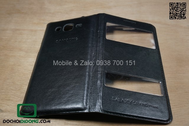 Flip cover Samsung Galaxy Grand Prime G530 da láng