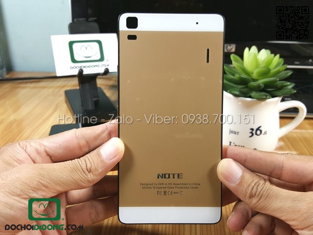 Ốp lưng Lenovo A7000 K3 Note viền nhôm lưng kính thay nắp