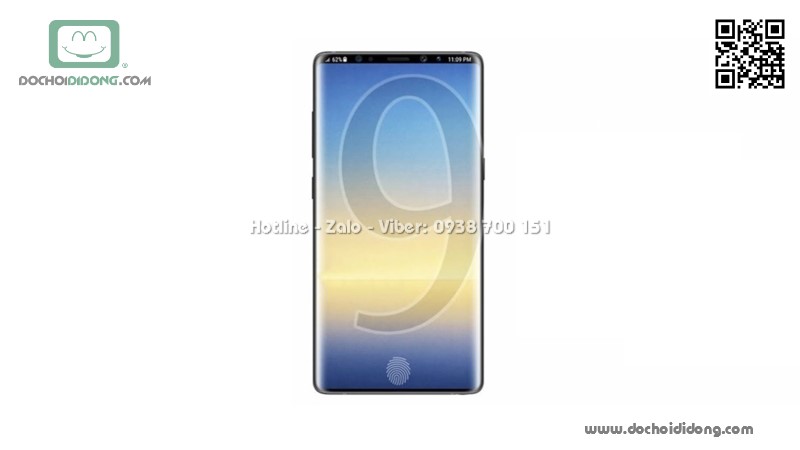 Miếng dán cường lực Samsung Galaxy Note 9 full màn hình Zacase full keo