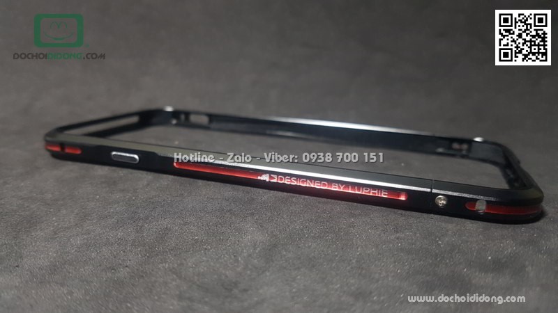 Viền kim loại iPhone 7 8 Luphie chính hãng cao cấp