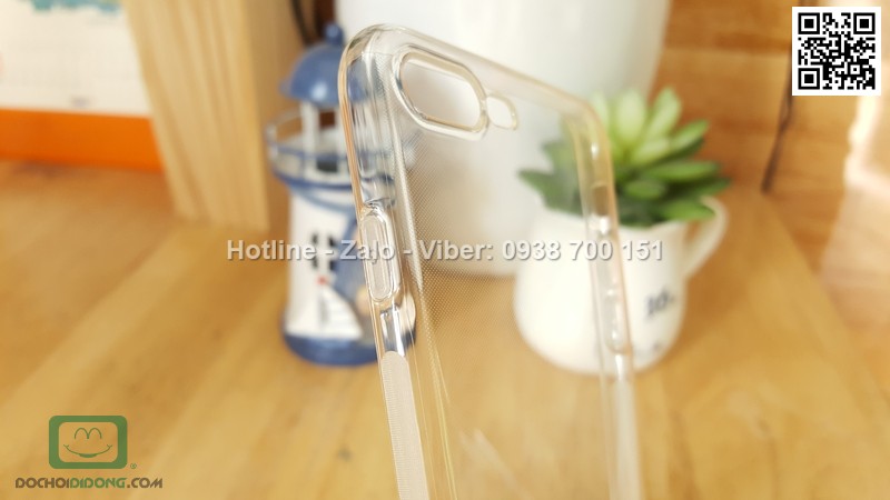 Ốp lưng iPhone 8 Plus Ou dẻo trong siêu mỏng