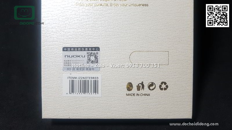 Ốp lưng Samsung Note 9 Nuoku Jazz 2 Series vân da